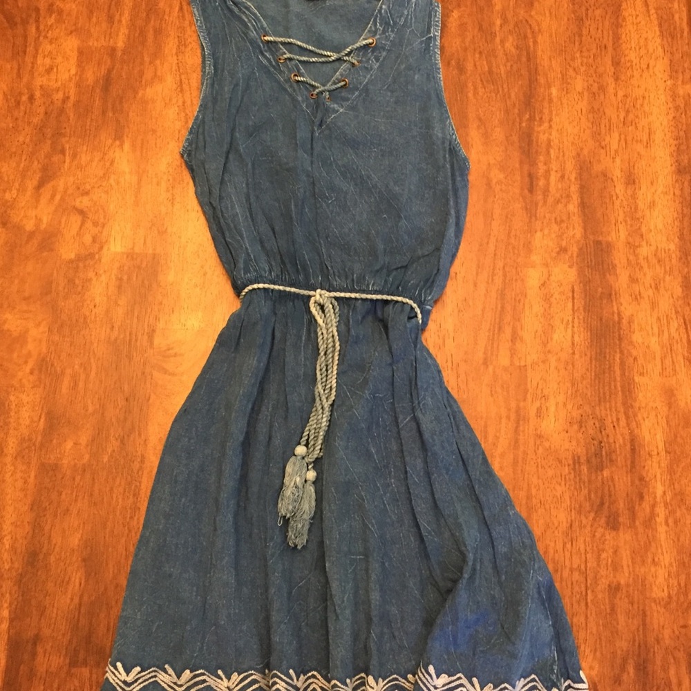 Cute Blue Jean Dress